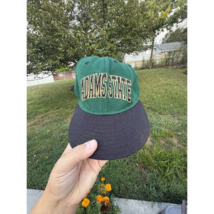 Vintage 90’s Adams state Colorado SnapBack Cap Sz 7 1/8